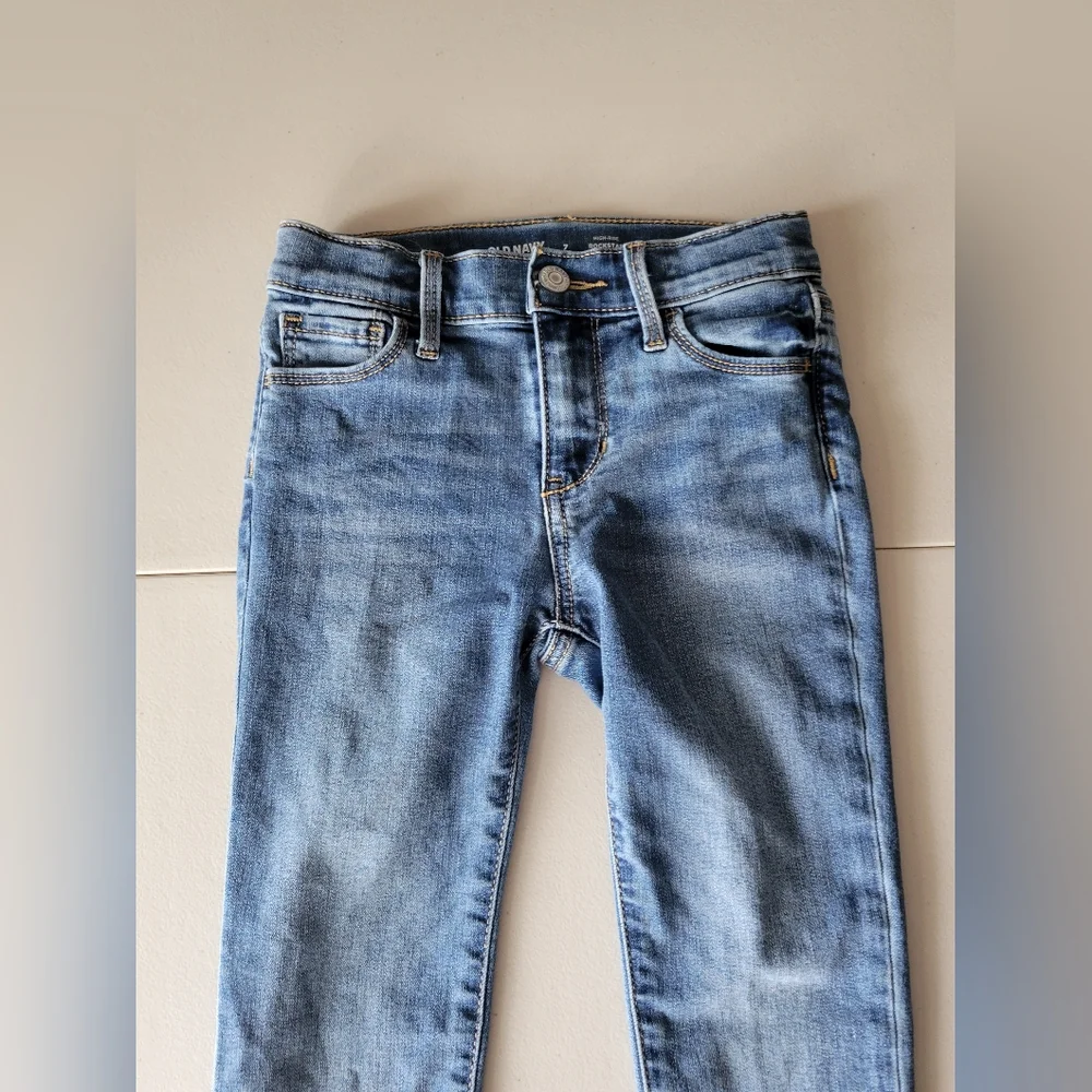 Old Navy Little Girls Rockstar Jeggings. Size 7